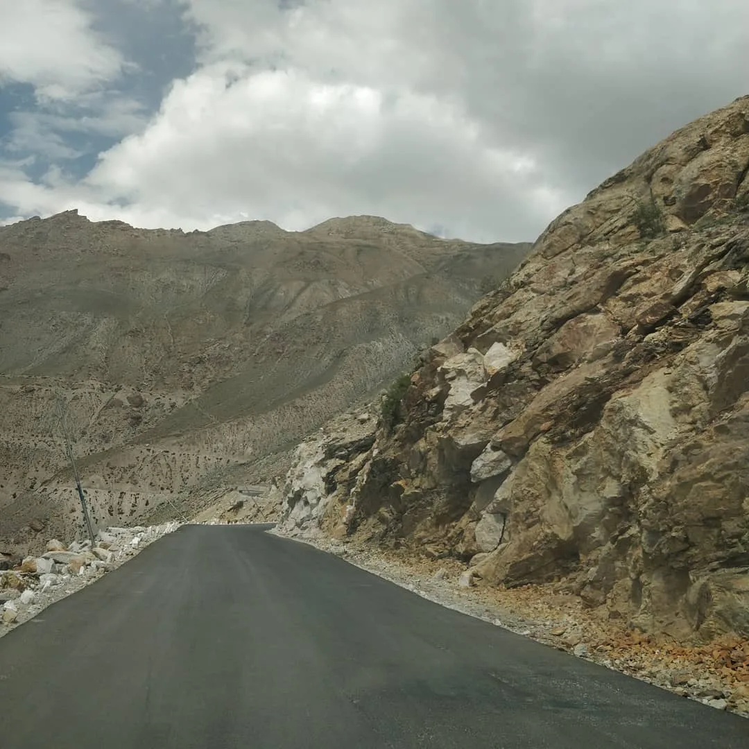 On NH505 between Karchham and Nako:

M1: This road is so broken. How can it be a National Highway?

Me: There is construction work going on, so it is broken in places. But where th