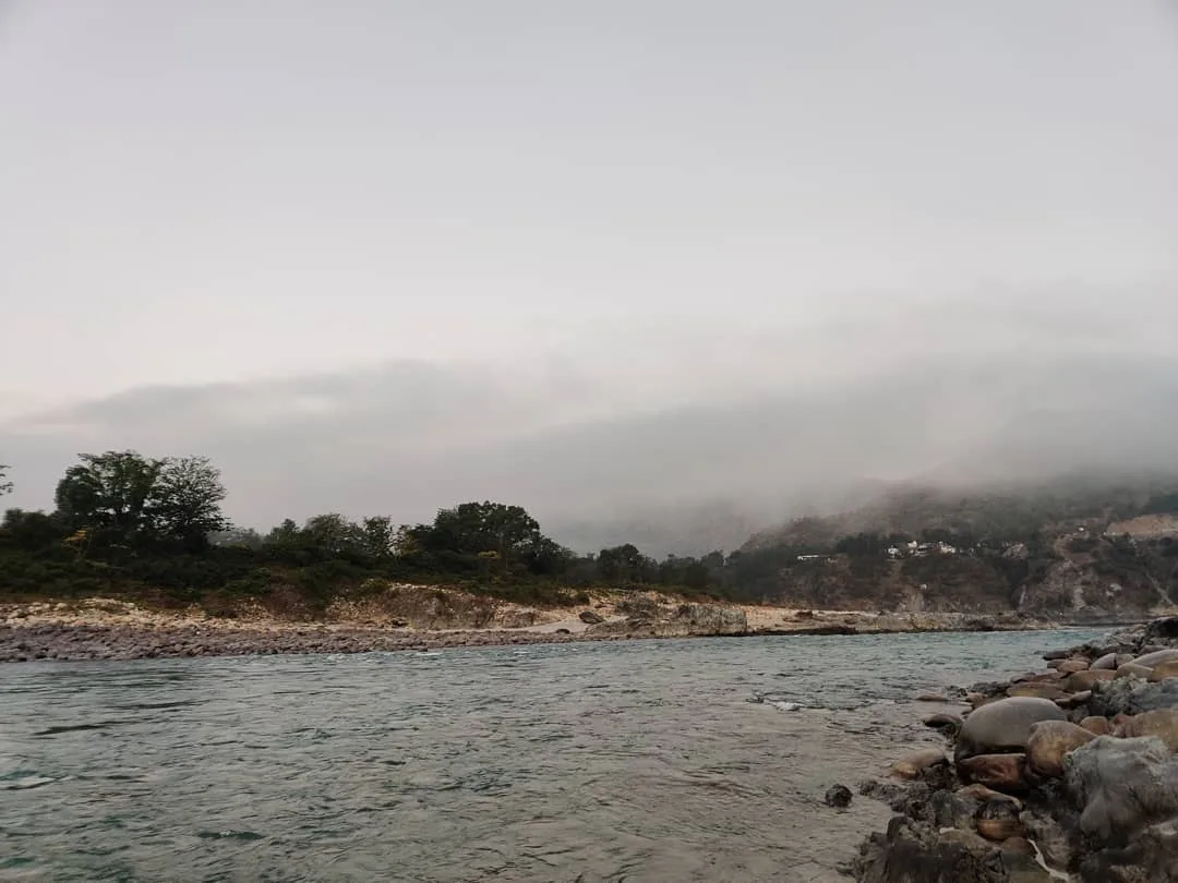 As the day broke, the view was so serene
