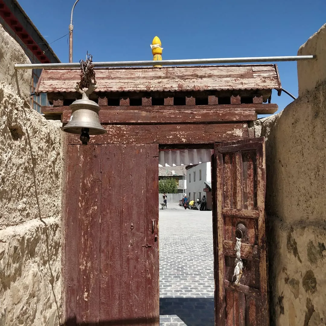 #portal #Tabo #monastery