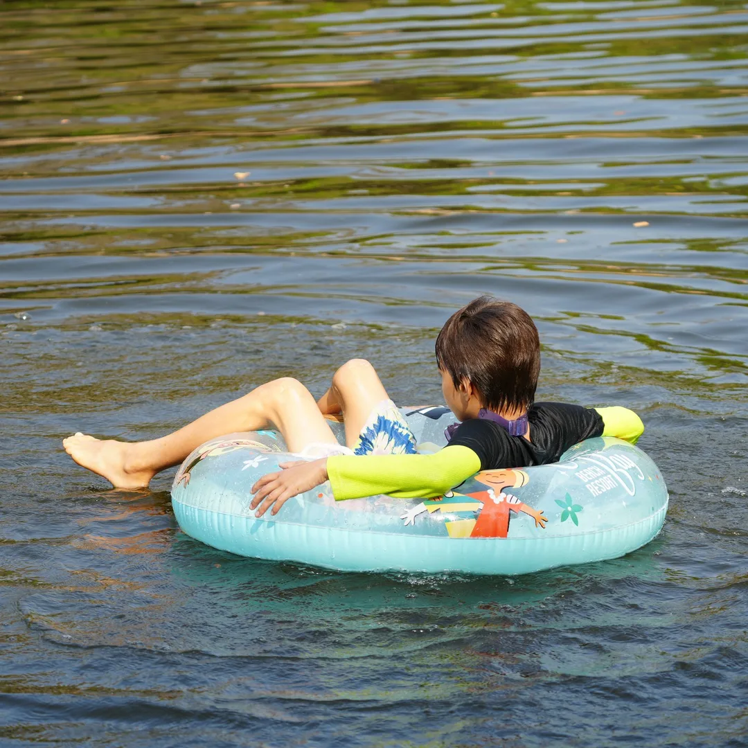 This tube was destroyed by the kids within minutes of this pic being taken. Fun times :-D