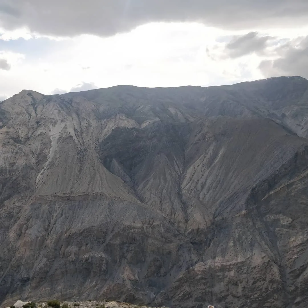 You see whatever this is that nature has carved into a mountainside.