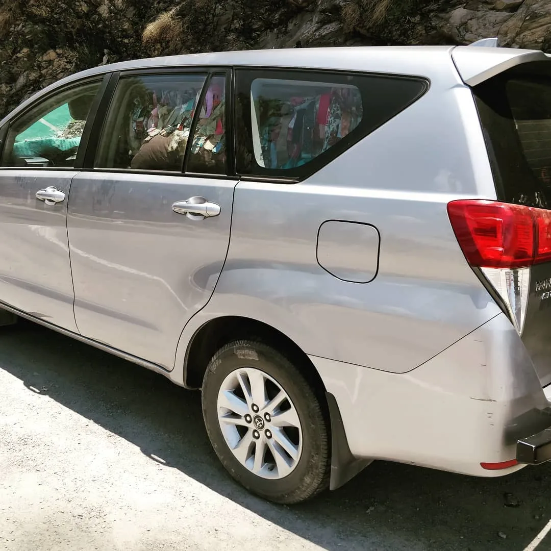 Someone asked for a pic of the outside of our #van. Here it is. We have made no changes on the outside (yet). Not even a carrier. Indian authorities are notorious in this respect, 
