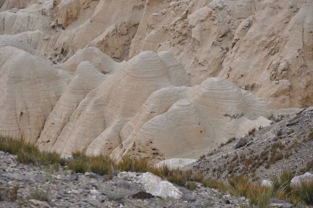 I have nothing to say about these structures. Don't ask me what these are. Ask me what they do to you. Once you've seen them, you are in profound awe of what wind, water and time c