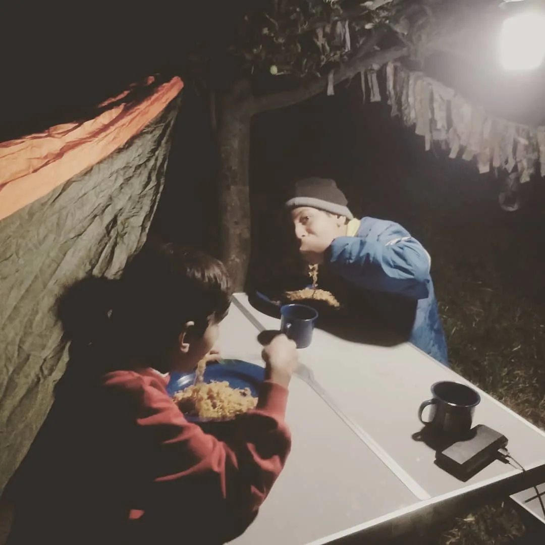 And just like that, we #cooked ourselves some #camp #dinner