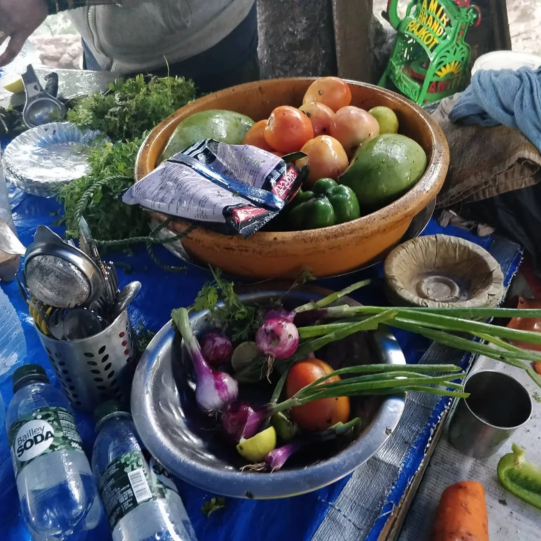 #Street #food in the #rain (caption to be read to the tune of "brown girl in the rain")