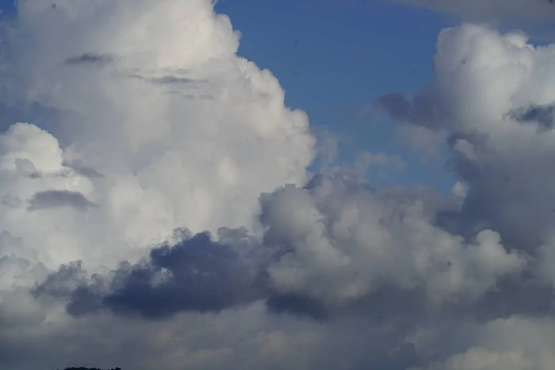 The sunlight made the #clouds its canvas