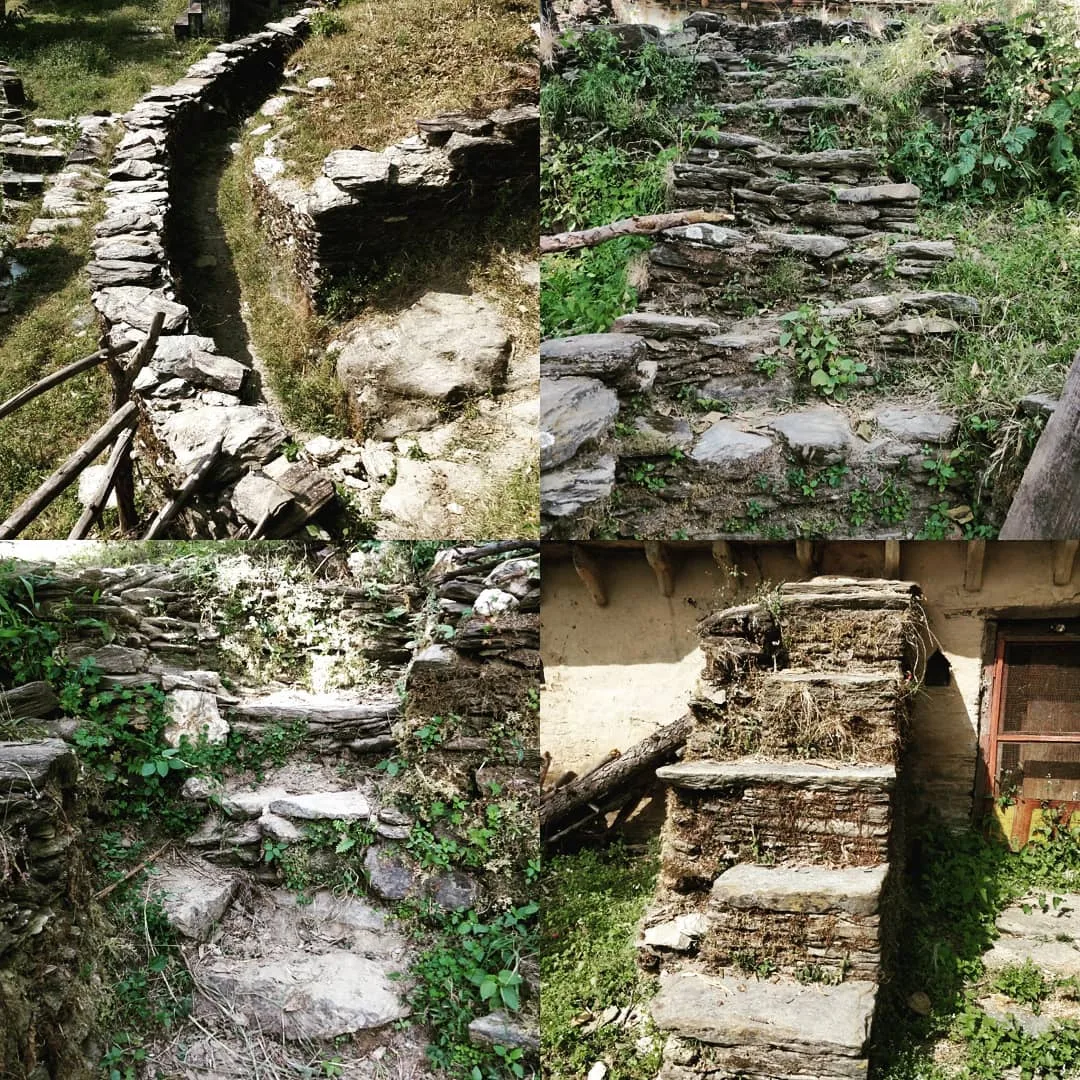 इन पेचीदा रास्तों से होकर अब कुछ ही लोग गुज़रते हैं। शायद हम ही हैं जिन्हें इनकी याद वापिस बुला लाती है।