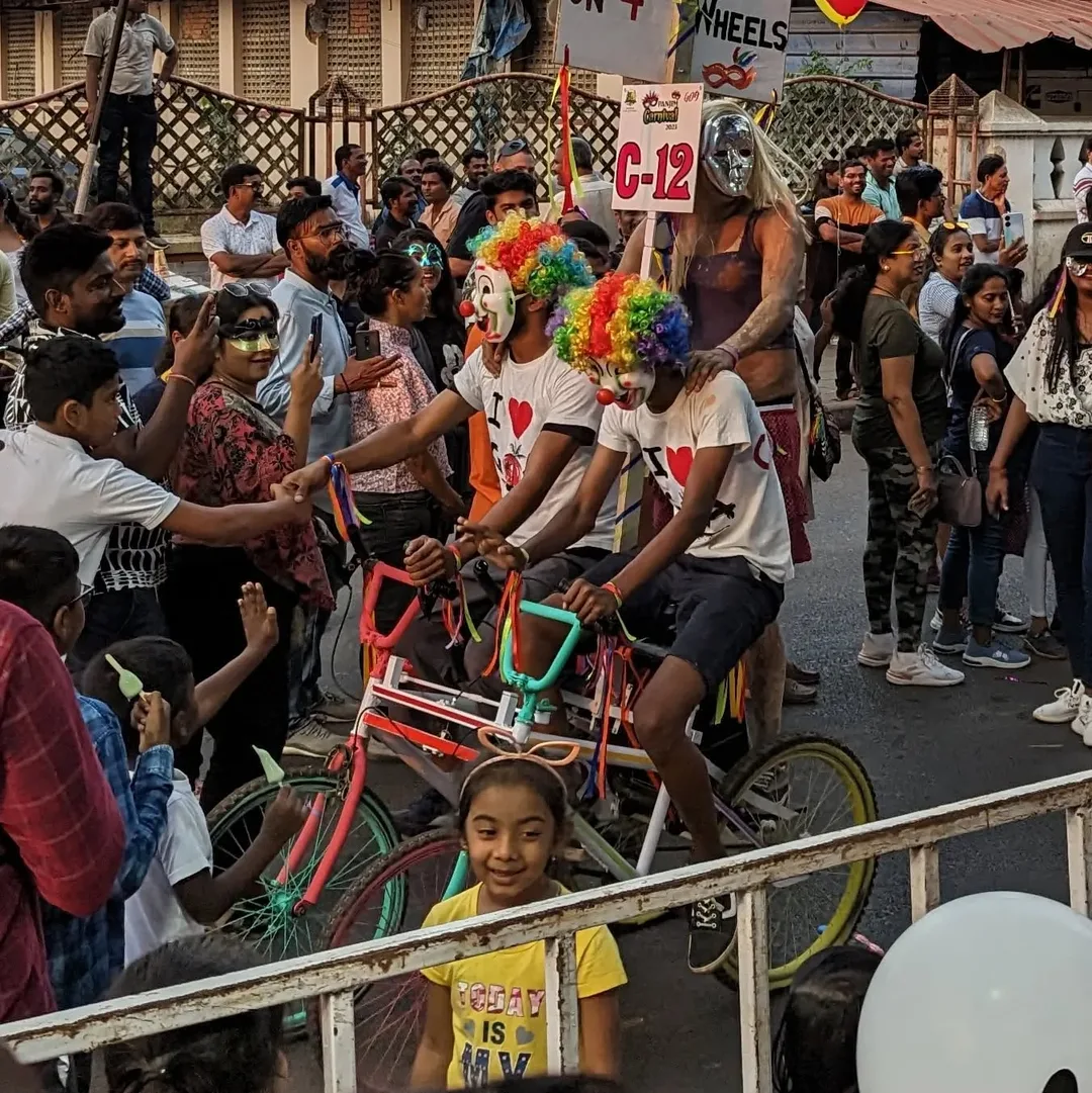 The random things that make a parade fun