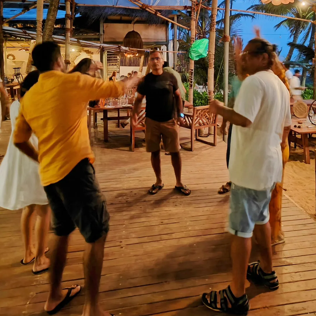 #Goa nights. Chaotic and fun.