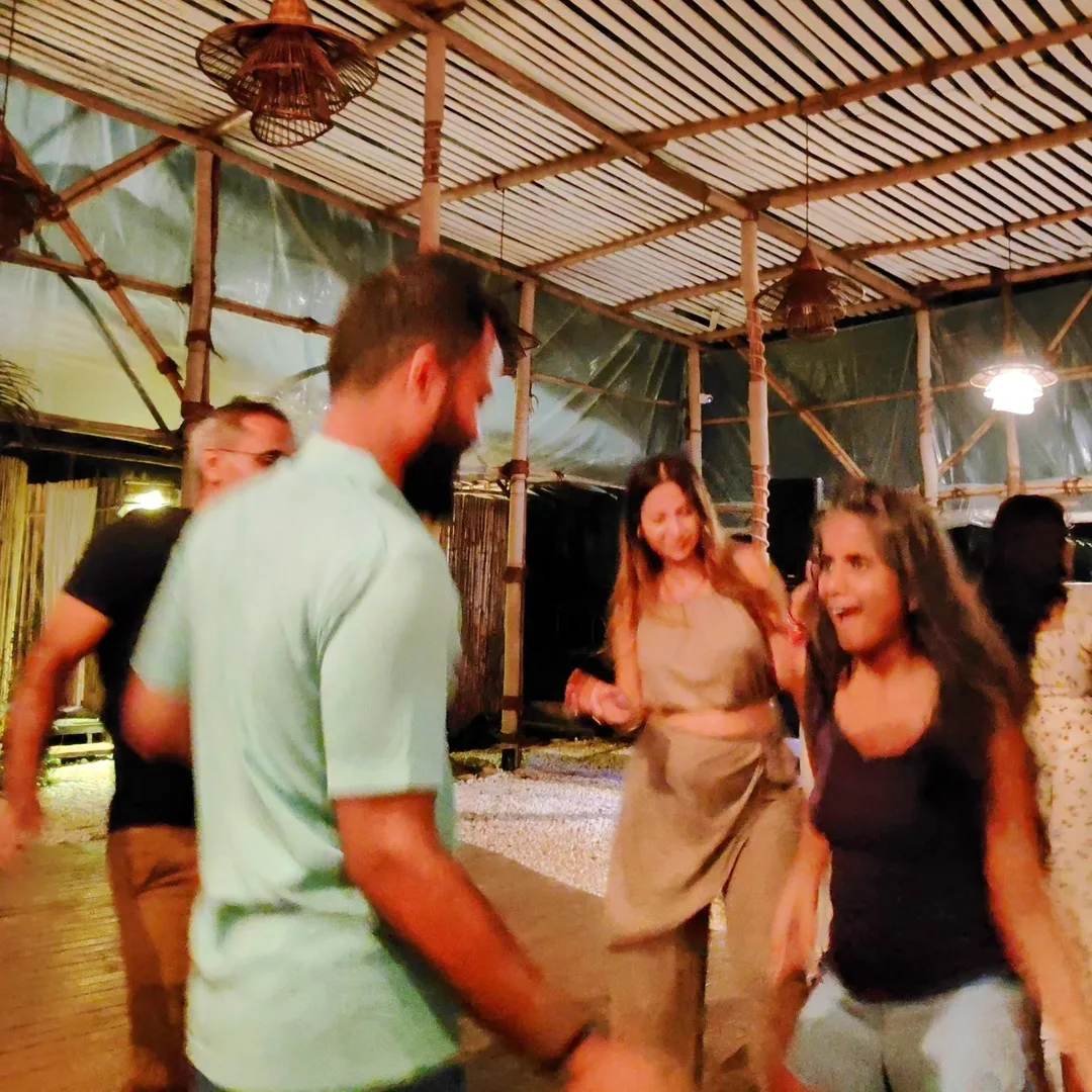 #Goa nights. Chaotic and fun.
