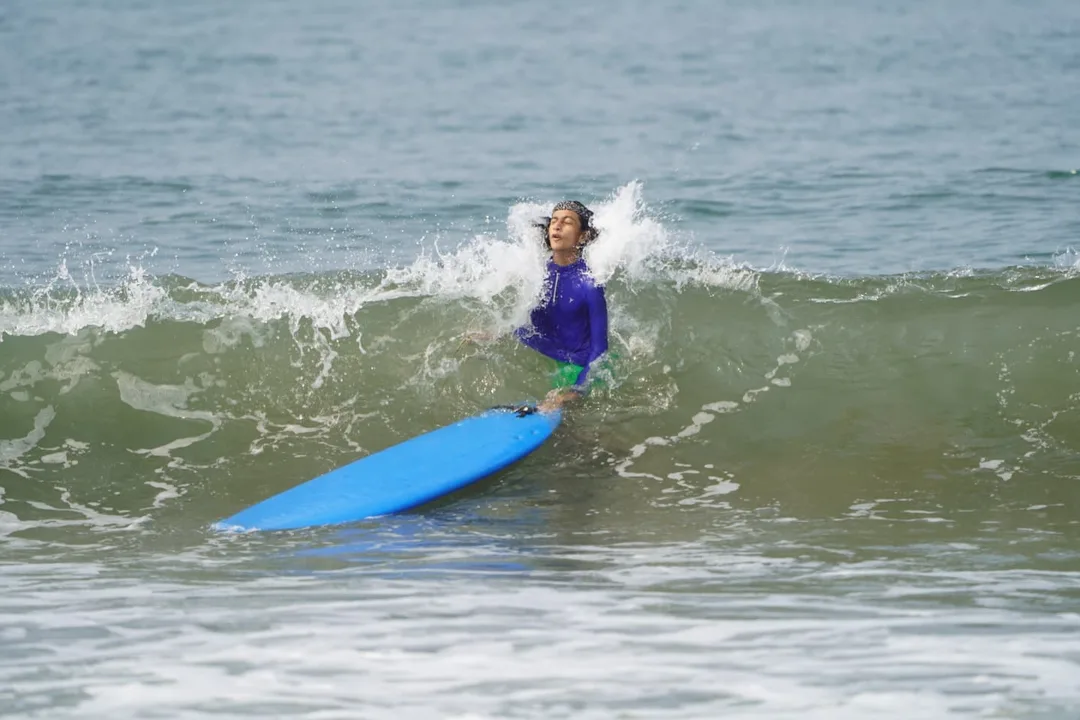 'Twas a good day to be out surfing