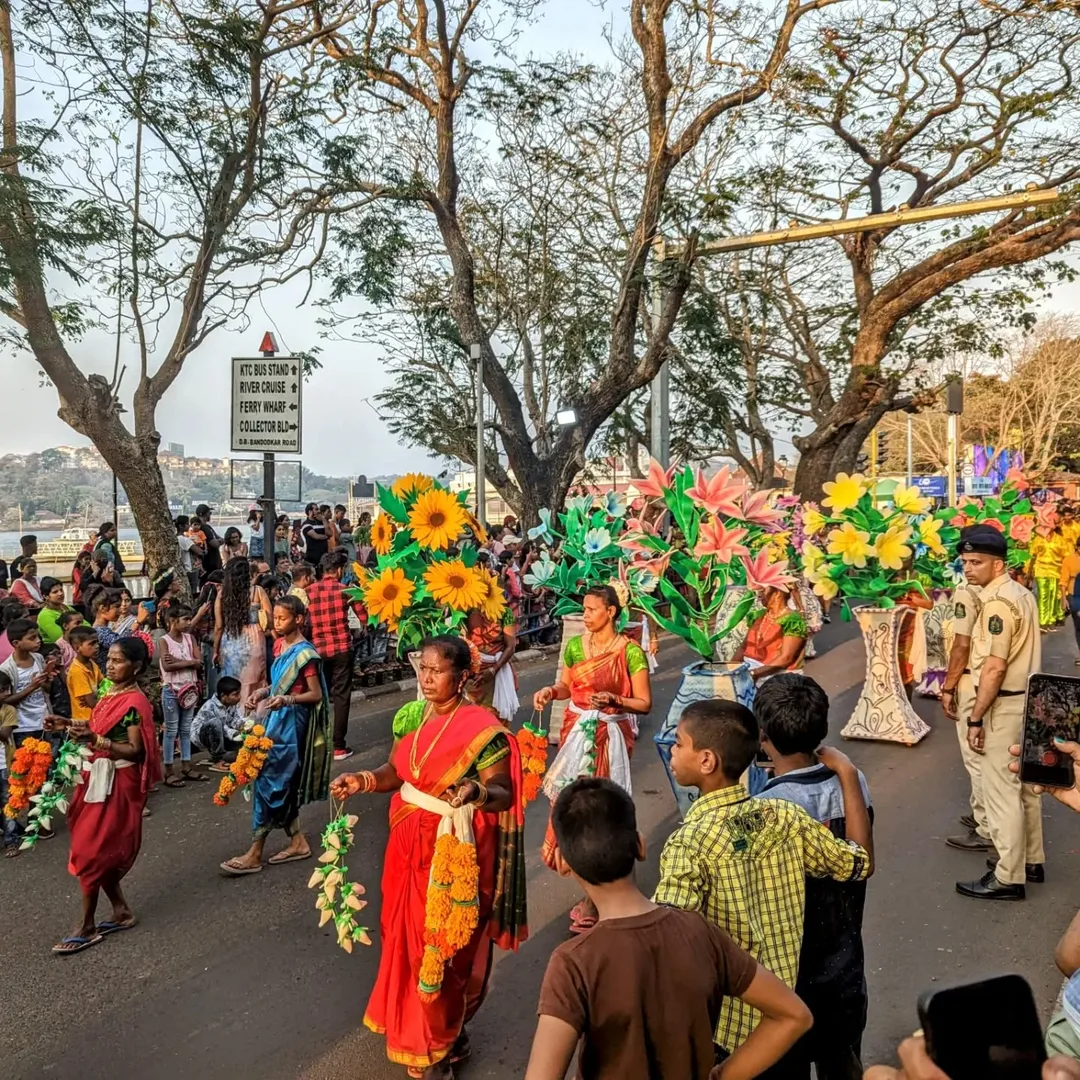 The flower girls look happier in person