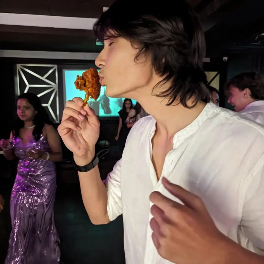His favourite part of the Prom