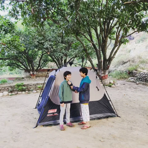 Time to remove the tent
