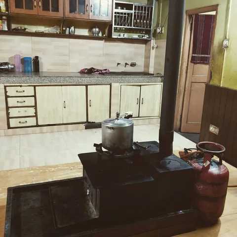 The monks at the monastery saw us using their restroom and have invited us in for breakfast. Everything you've ever hear