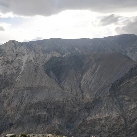 You see whatever this is that nature has carved into a mountainside.