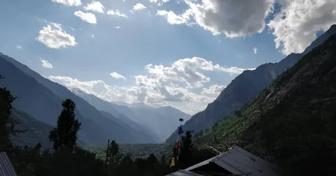 Reporting live from the road to #Chitkul. The scenery has now left us speechless.

Instagram wanted to filter this pic 😲