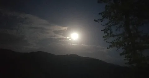 The #moon is very bright tonight