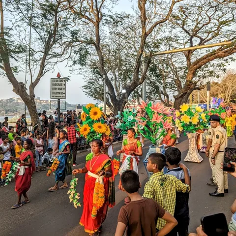 The flower girls look happier in person