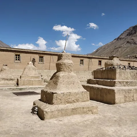 Some pics from the #Tabo #monastery. We experienced the monastery and left #Tabo yesterday (Thursday) afternoon. By the 