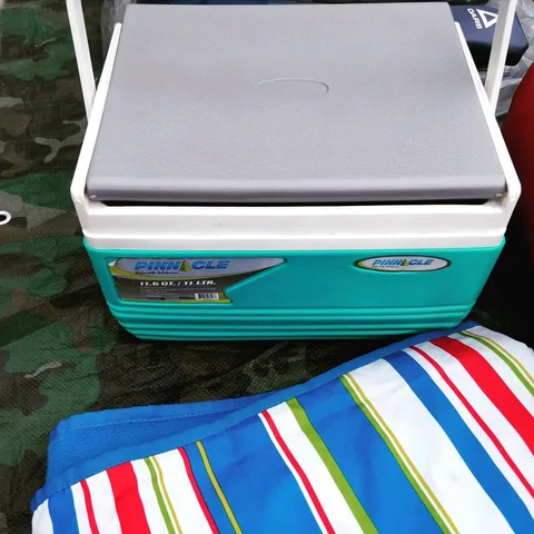 Here's a whole bunch of closeups of our gear. Safety stuff, backpacks, cooking stuff, pillows, umbrellas, etc. Are we mi