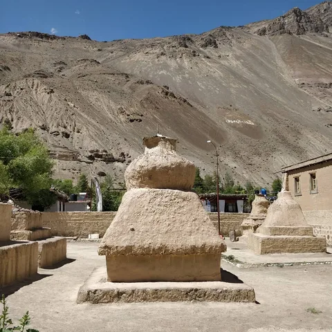 Some pics from the #Tabo #monastery. We experienced the monastery and left #Tabo yesterday (Thursday) afternoon. By the 
