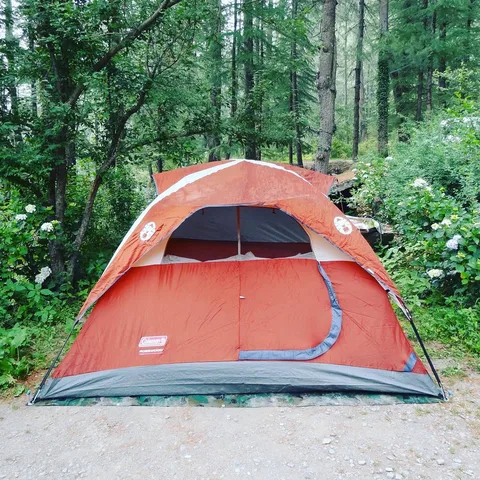 Ah! Dew on your tent in the morning. And the touch of crisp mountain air on your skin.