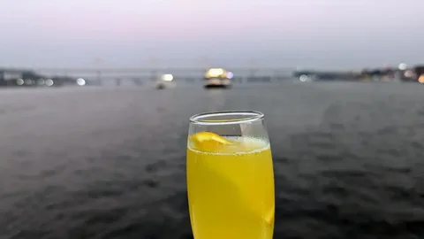 We got invited to a boat party on Christmas eve