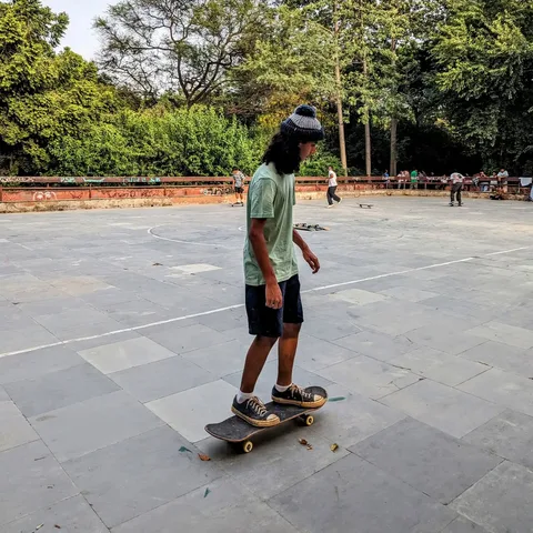 We got to meet up with the skater girl. And watch her in action! And participate. Woo hoo.